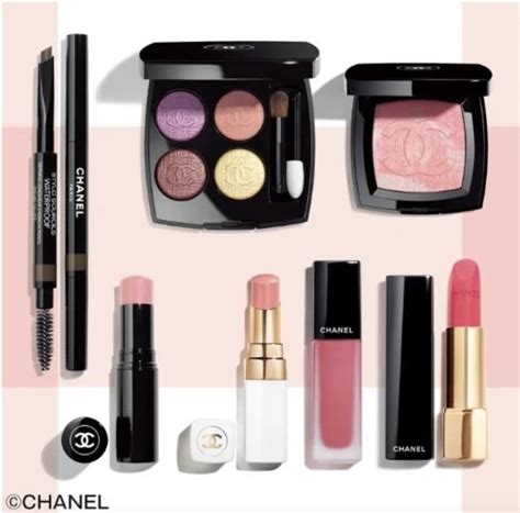 chanel makeup贈品|chanel彩妆 2023.